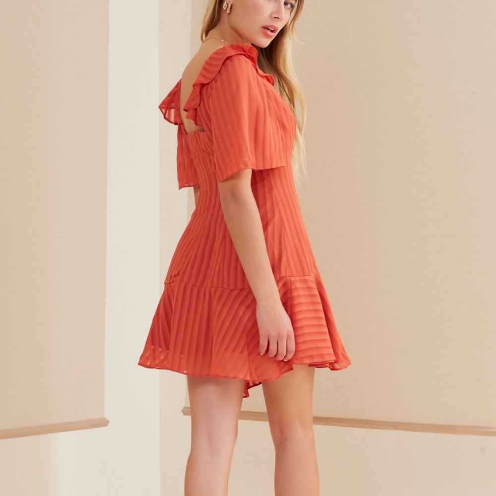FINDERS KEEPERS Ruffle Mini Dress